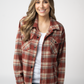Norah Shacket - Brick Plaid