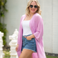 Ellie Cover-Up Kimono - Lilac