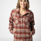 Norah Shacket - Brick Plaid
