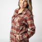 Norah Shacket - Brick Plaid