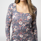 Alyssa Long Sleeve Top - Blushwood Floral