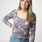Alyssa Long Sleeve Top - Blushwood Floral