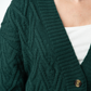 Brooks Button Sweater Cardigan - Evergreen