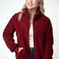 Skylar Sherpa Fullzip - Cranberry
