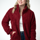 Skylar Sherpa Fullzip - Cranberry