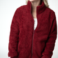 Skylar Sherpa Fullzip - Cranberry