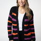 Halloween Striped Cardigan