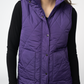 Remy Zip Up Vest - Purple