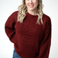 Dakota Sweater - Burgundy