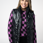 Remy Zip Up Vest - Shiny Black