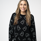 Ghost Pullover Sweater - Midnight Ghosts