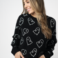 Ghost Pullover Sweater - Midnight Ghosts