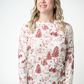 Blair Long Sleeve Top - Cranberry Woodland