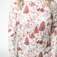 Blair Long Sleeve Top - Cranberry Woodland