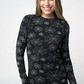 Blair Long Sleeve Top - Midnight Webs