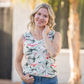 Noelle Tank - Flamingos