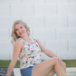 Noelle Tank - Flamingos