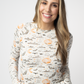 Blair Long Sleeve Top - Haunted Halloween
