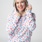 Hailey Pullover Hoodie - American Stars and Stripes