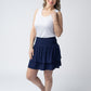 Roxie Ruffle Skort - Navy