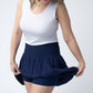 Roxie Ruffle Skort - Navy