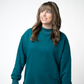 IN STOCK Marley Mock Neck Sweatshirt - Teal