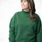 IN STOCK Marley Mock Neck Sweatshirt - Forest Green
