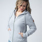 Fullzip Hoodie - Light Grey