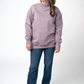 IN STOCK Marley Mock Neck Sweatshirt - Mauve