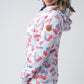 Hailey Pullover Hoodie - Patriotic Cherries