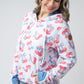 Hailey Pullover Hoodie - Patriotic Cherries