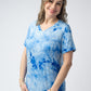 Sophie Top - Blue Tie Dye