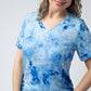 Sophie Top - Blue Tie Dye