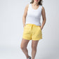 French Terry Stevie Shorts - Lemon