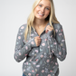 HalfZip Hoodie - Wildflower Meadow