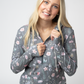 HalfZip Hoodie - Wildflower Meadow