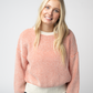Charlotte Sweater - Orange and Ivory
