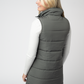 Harlow Long Vest - Grey