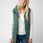 Harlow Long Vest - Teal