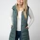 Harlow Long Vest - Teal