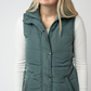 Harlow Long Vest - Teal
