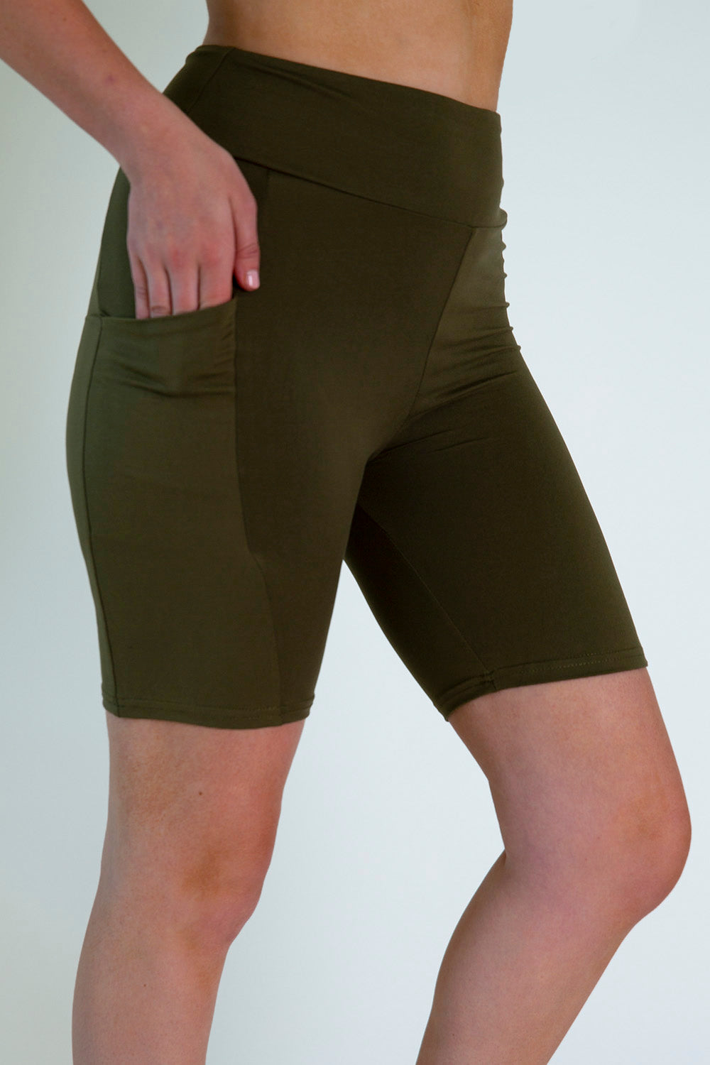 Dark Olive Shorts