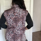 SHIPS FREE TODAY // Quilted Leopard Puffer Vest