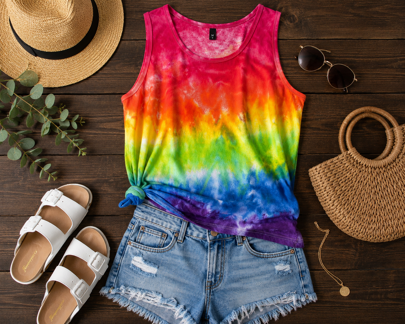PREORDER: Rainbow Ombre Tie Dye