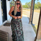 PREORDER: HIDDEN GEM CAMO MAXI SKIRT // eta November