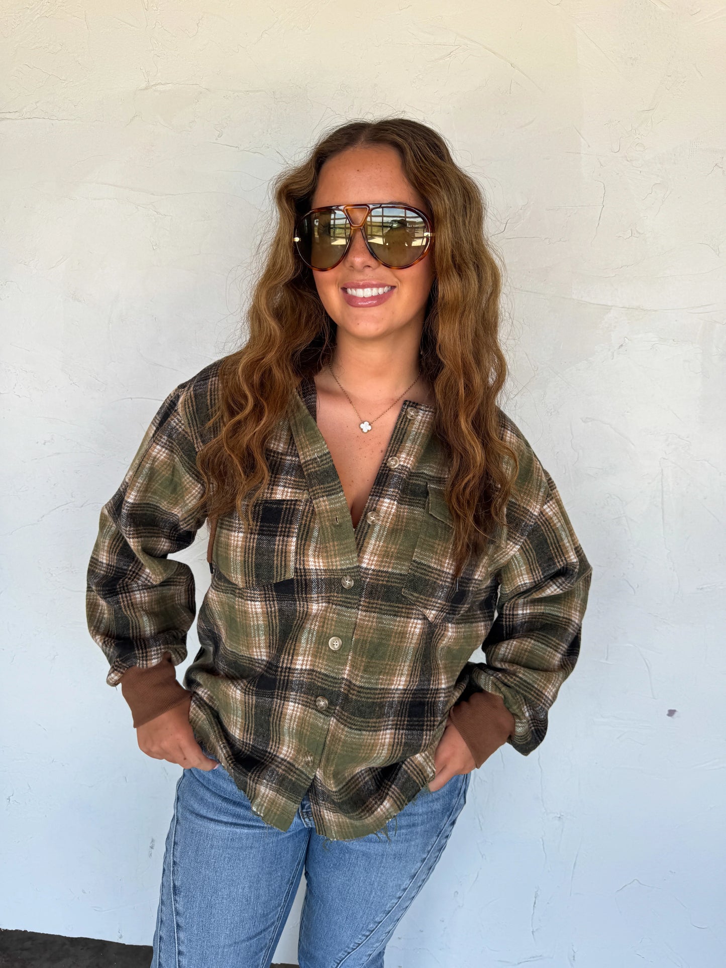 PREORDER: MOUNTAIN MORNING PLAID SHACKET // eta October