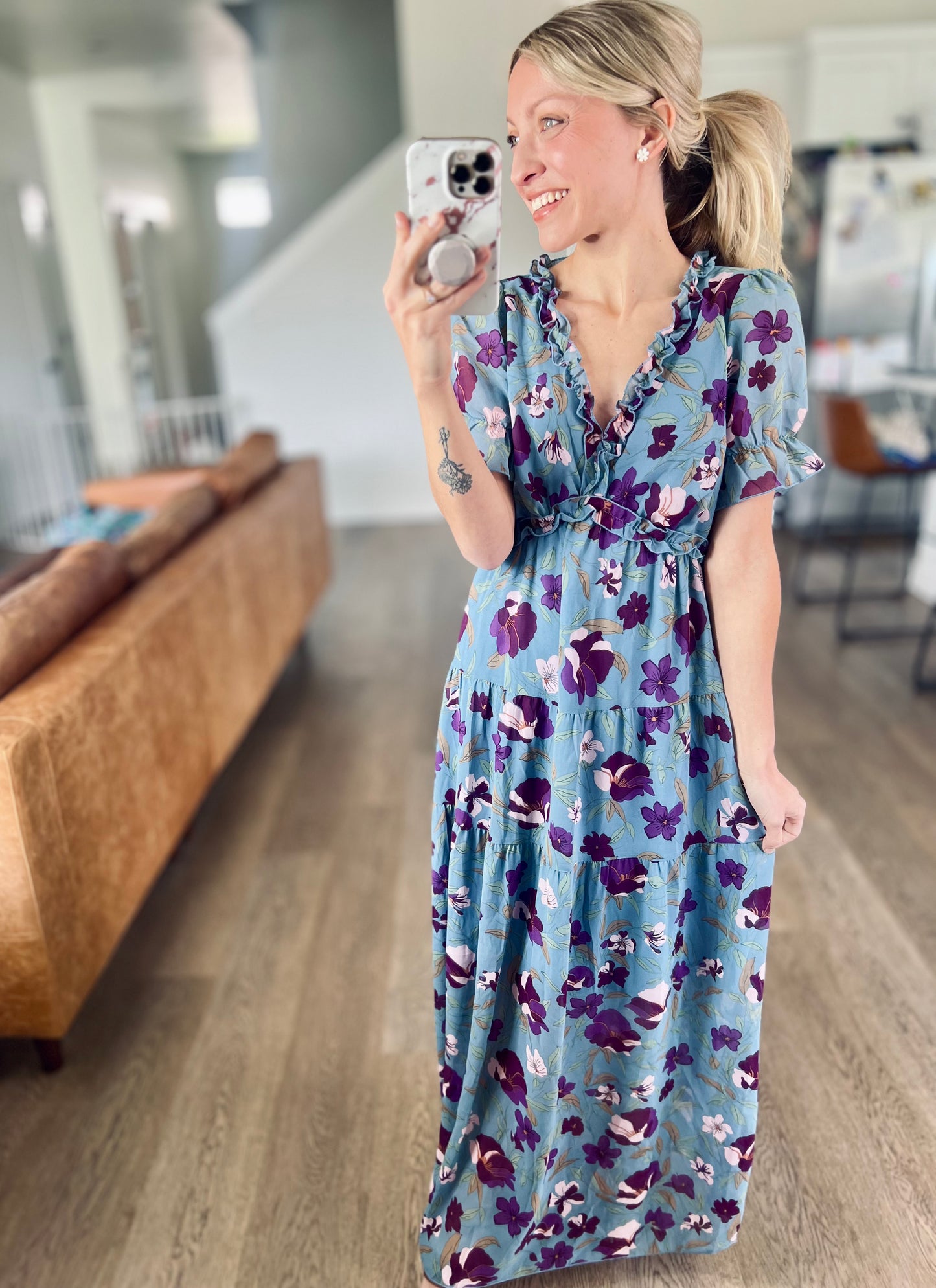 Hydrangea Dreams Maxi Dress