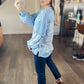 Coastal Calm Colorblock Top