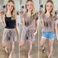 Sia Ribbed V-Neck Top and Shorts Set