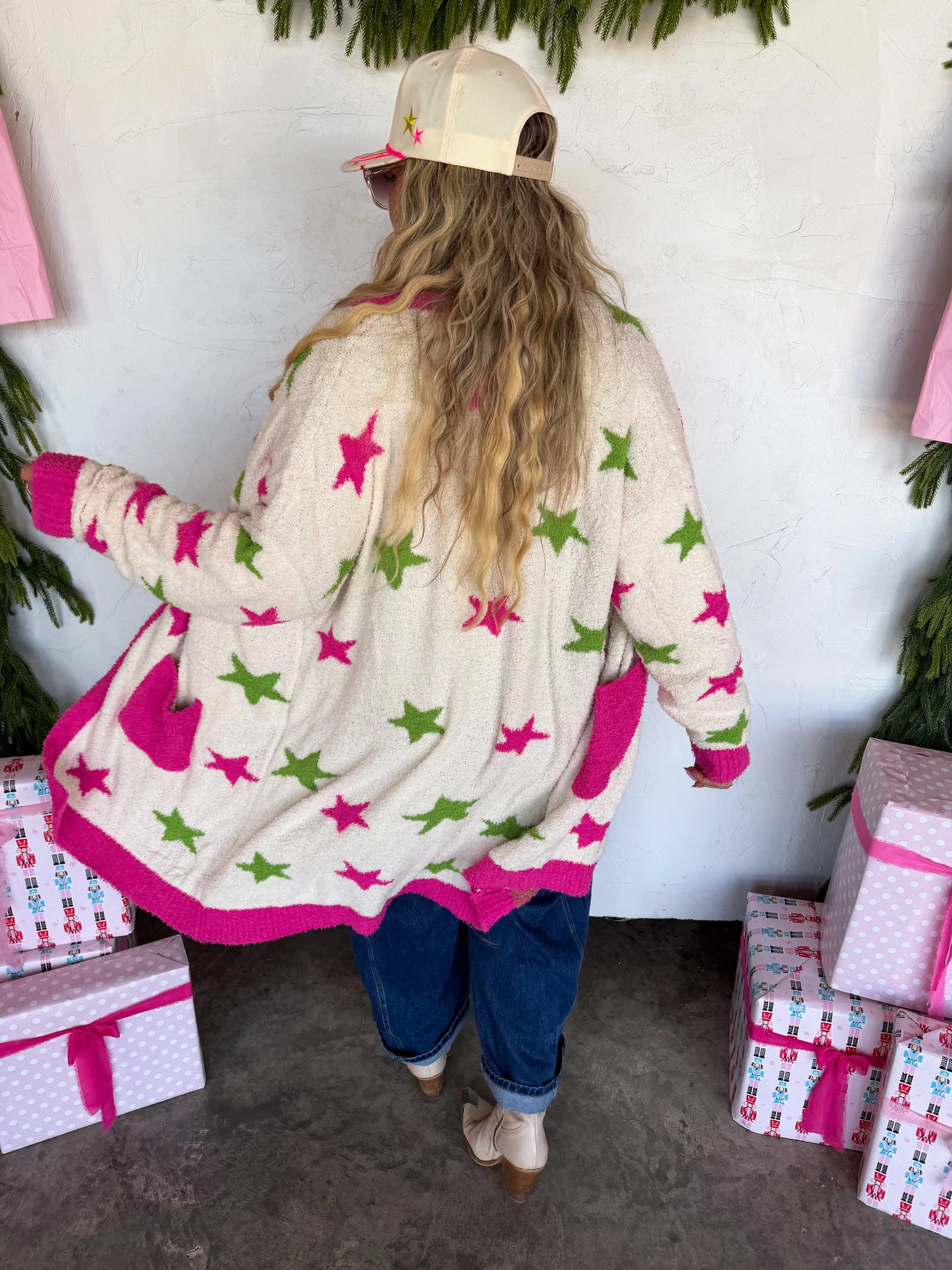 WKND DEAL//PREORDER: Cozy Christmas Cloud Cadigan // ETA Oct - early Nov